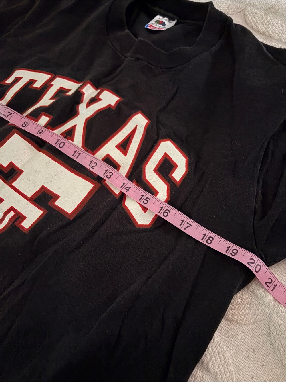 Great condition vintage Texas Tech size L men’s t shirt. 100% cotton. Wreck ‘em - Picture 5 of 5